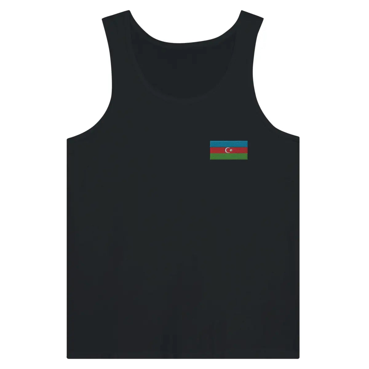 Débardeur drapeau azerbaïdjan en broderie - pixelformaflag