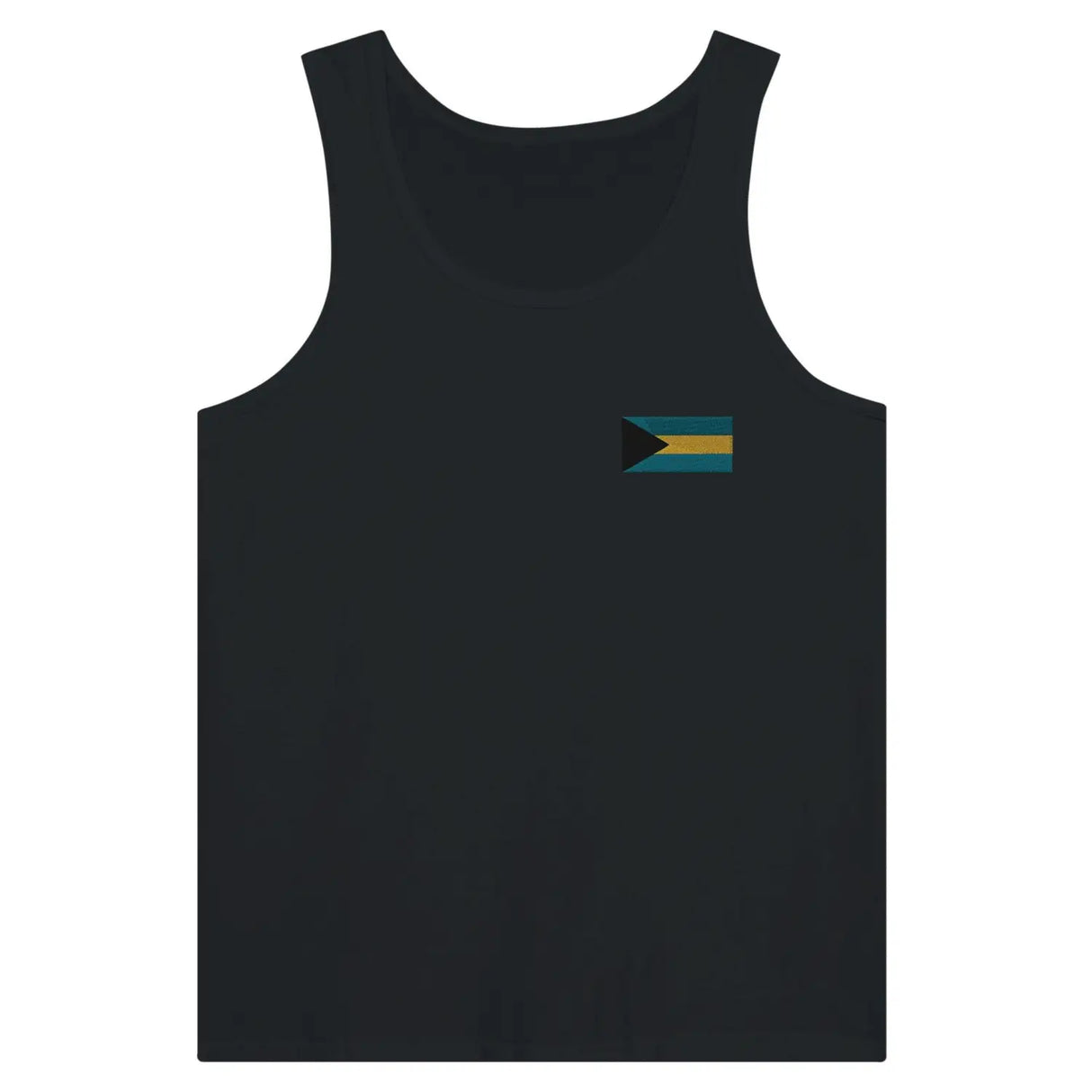 Débardeur drapeau bahamas en broderie - pixelformaflag