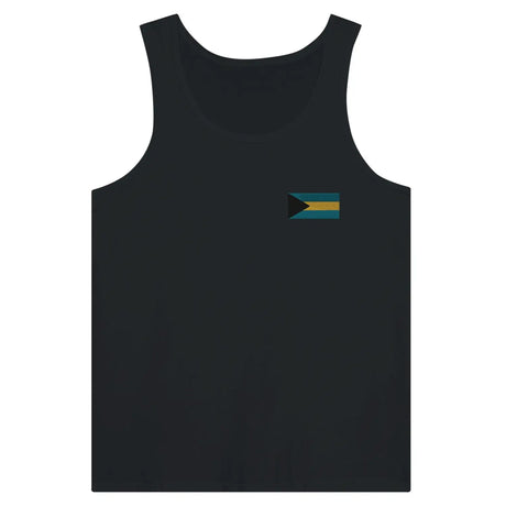 Débardeur drapeau bahamas en broderie - pixelformaflag