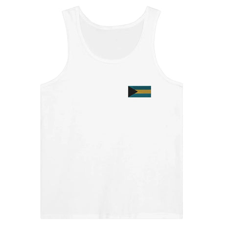 Débardeur drapeau bahamas en broderie - pixelformaflag