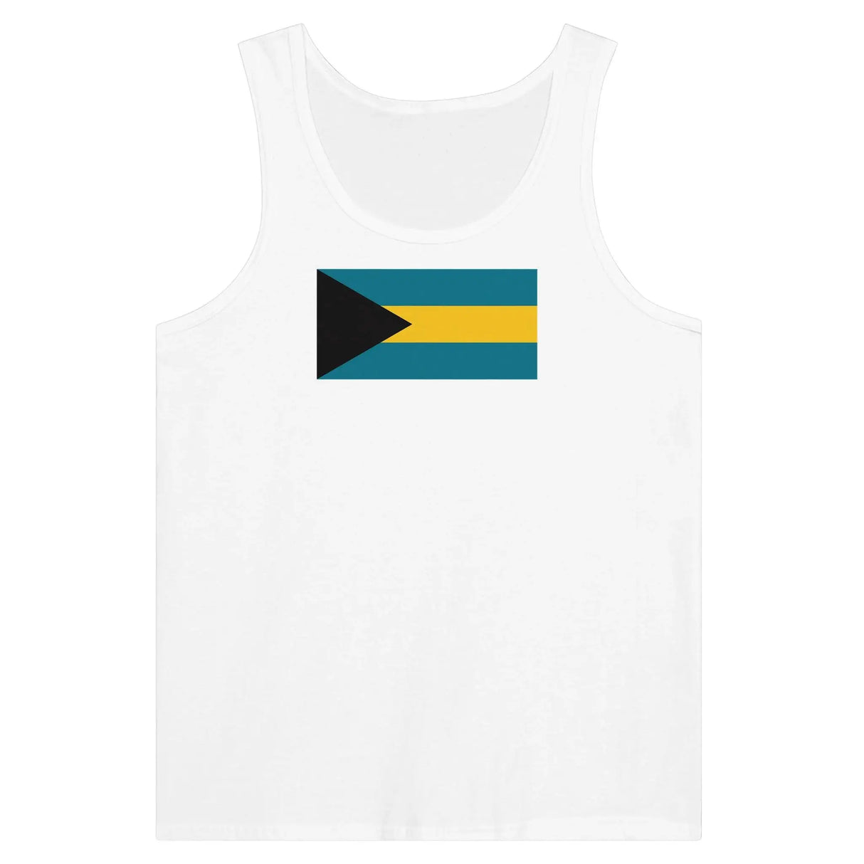 Débardeur drapeau bahamas tissu léger couleurs vives