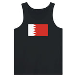 Débardeur drapeau bahreïn tissu léger filé à l’anneau