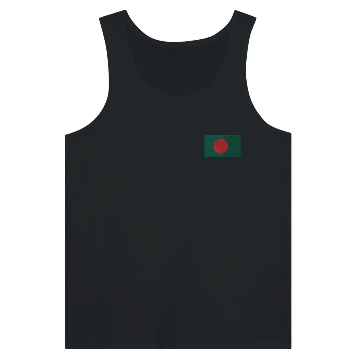 Débardeur drapeau bangladesh en broderie - pixelformaflag