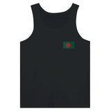 Débardeur drapeau bangladesh en broderie - pixelformaflag