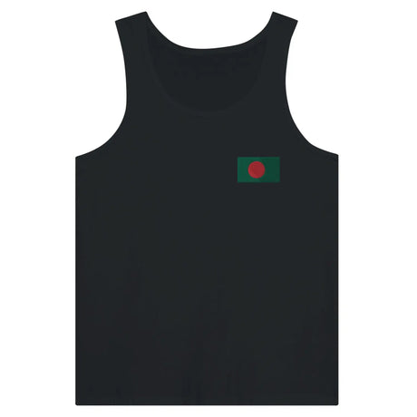 Débardeur drapeau bangladesh en broderie - pixelformaflag