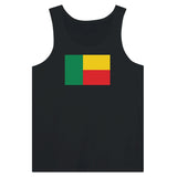 Débardeur drapeau bénin coton peigné tissu léger stylé
