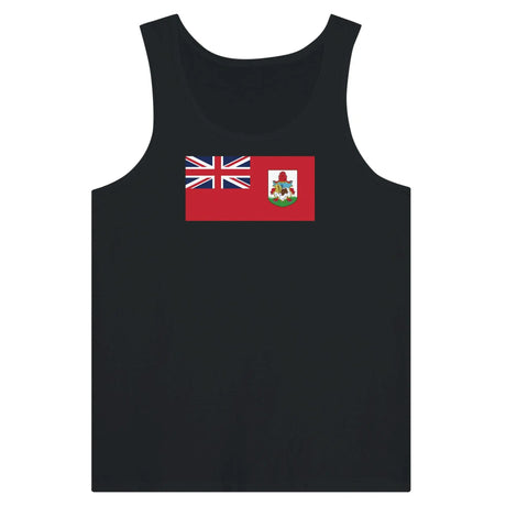 Débardeur drapeau bermudes tissu léger filé à l’anneau