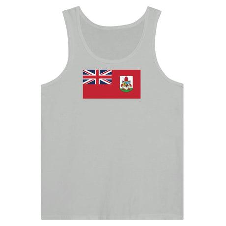 Débardeur drapeau bermudes tissu léger filé à l’anneau