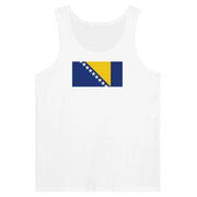 Débardeur drapeau bosnie-herzégovine tissu léger stylé