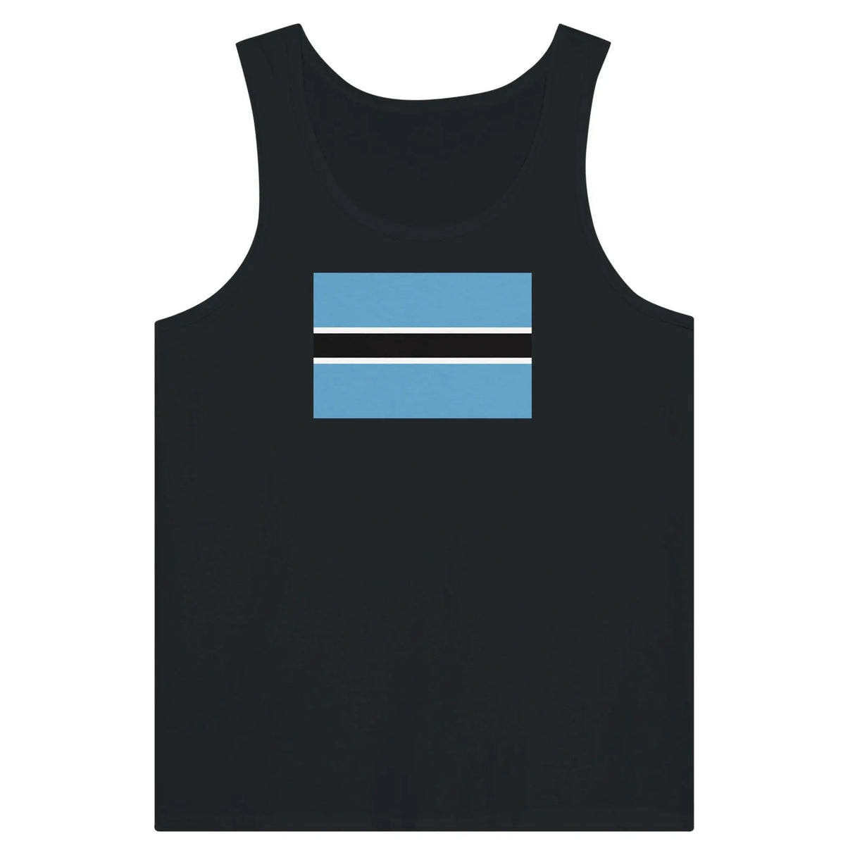Débardeur drapeau botswana tissu léger couleurs résistantes