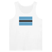 Débardeur drapeau botswana tissu léger couleurs résistantes