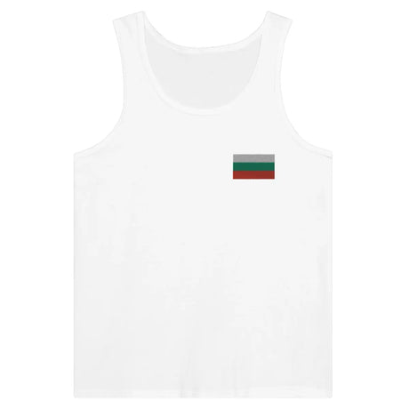 Débardeur drapeau bulgarie en broderie - pixelformaflag