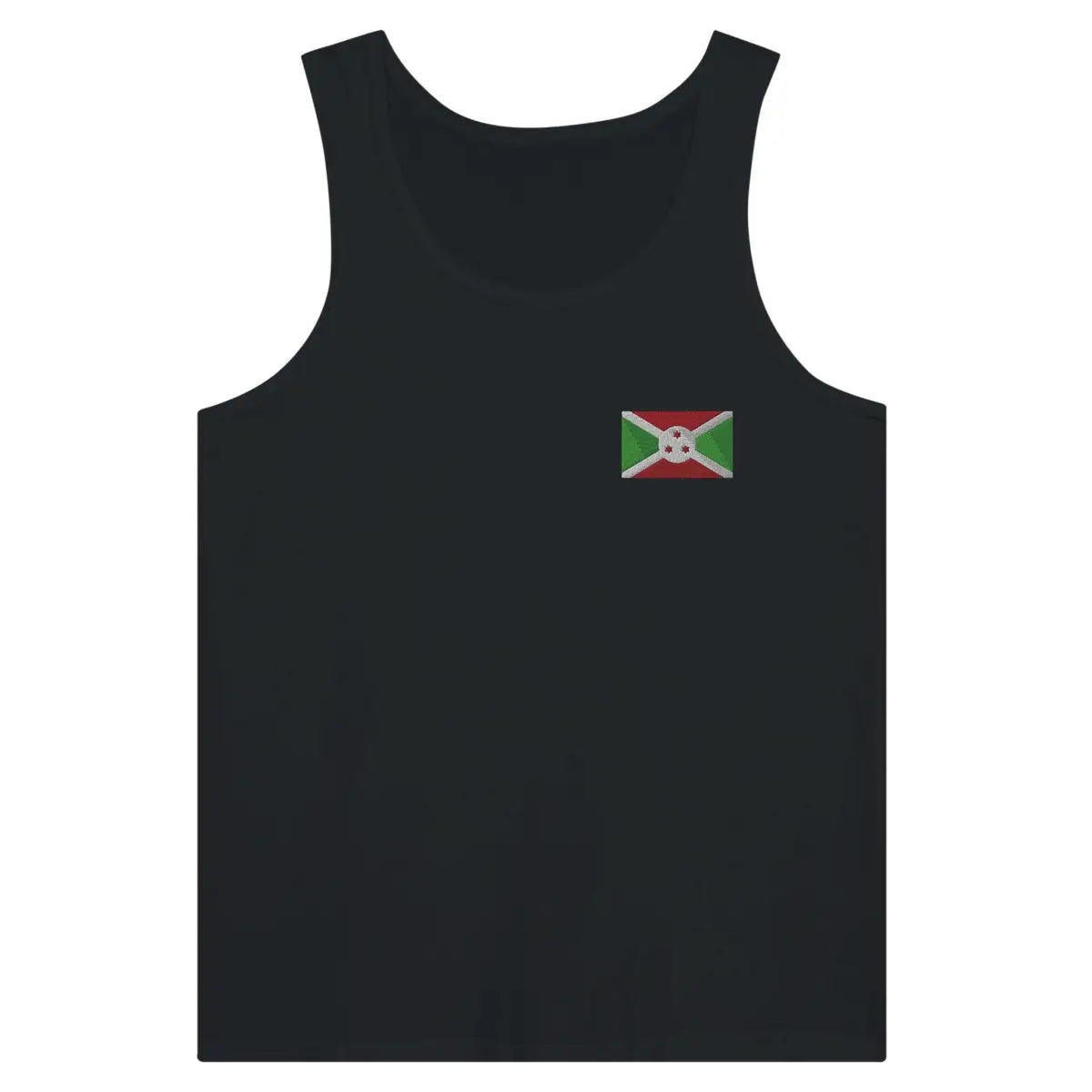 Débardeur drapeau burundi en broderie - pixelformaflag