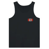 Débardeur drapeau canada en broderie - pixelformaflag