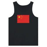 Débardeur drapeau chine - pixelformaflag