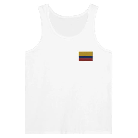Débardeur drapeau colombie en broderie - pixelformaflag