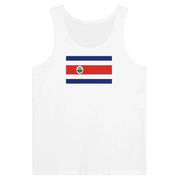 Débardeur drapeau costa rica tissu léger couleur vive