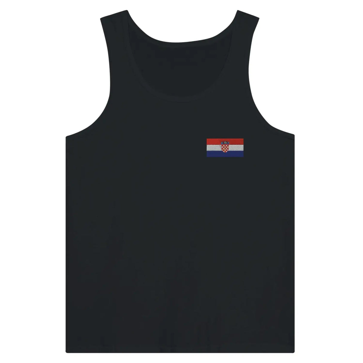Débardeur drapeau croatie en broderie - pixelformaflag