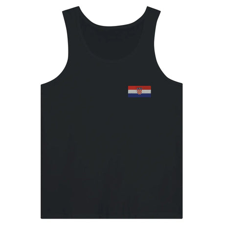 Débardeur drapeau croatie en broderie - pixelformaflag