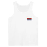 Débardeur drapeau croatie en broderie - pixelformaflag