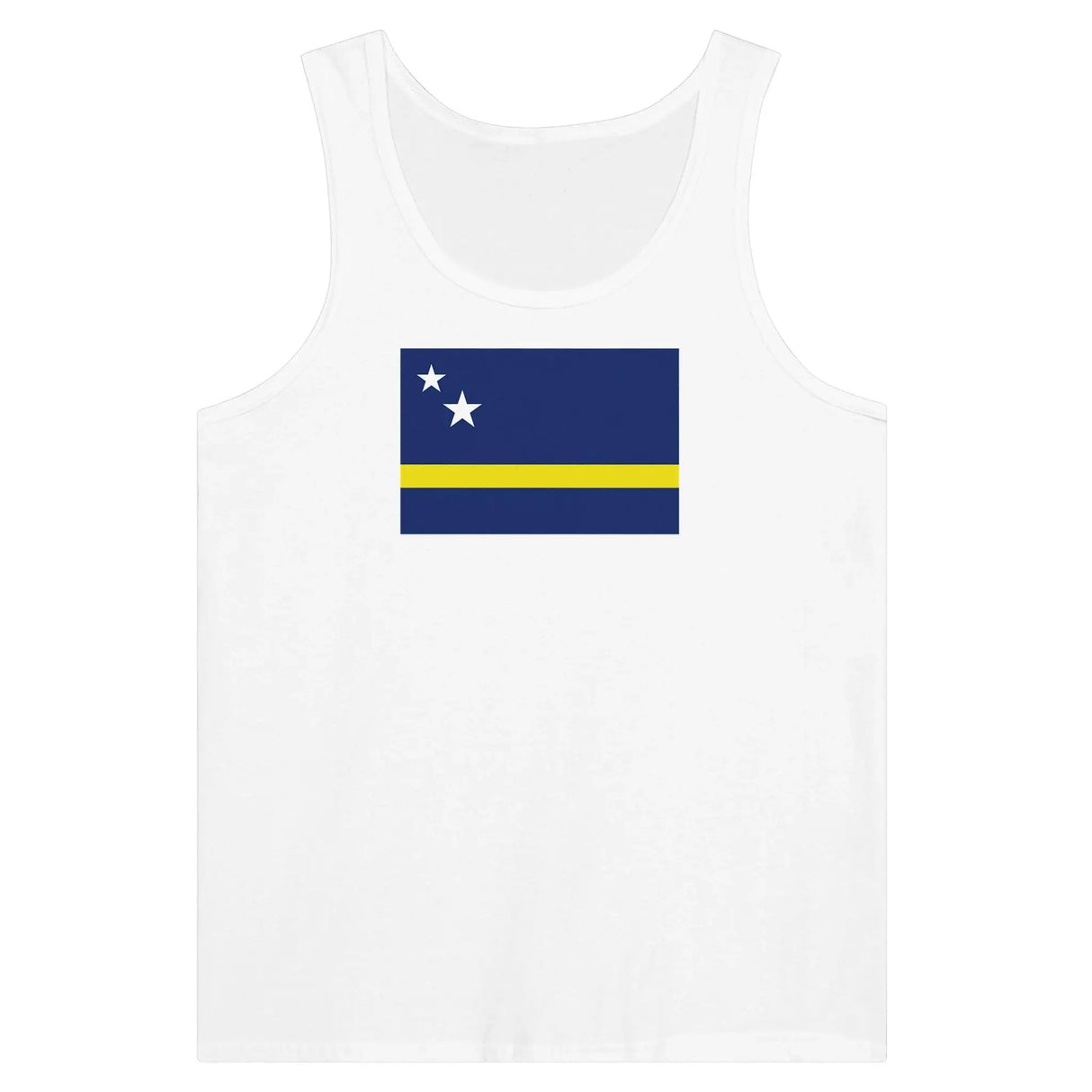 Débardeur drapeau curaçao tissu léger couleurs vives