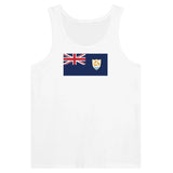 Débardeur drapeau d’anguilla tissu léger imprimé stylé