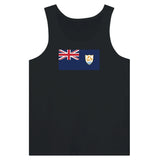 Débardeur drapeau d’anguilla tissu léger imprimé stylé