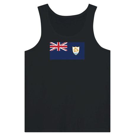 Débardeur drapeau d’anguilla tissu léger imprimé stylé