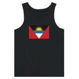 Débardeur drapeau d’antigua-et-barbuda tissu léger coloré