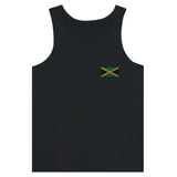 Débardeur Drapeau de la Jamaïque en broderie - Pixelforma 