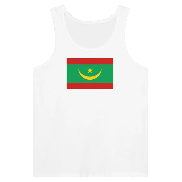 Débardeur Drapeau de la Mauritanie - Pixelforma 