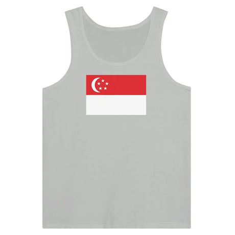 Débardeur Drapeau de Singapour - Pixelforma 