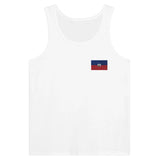 Débardeur Drapeau d'Haïti en broderie - Pixelforma 