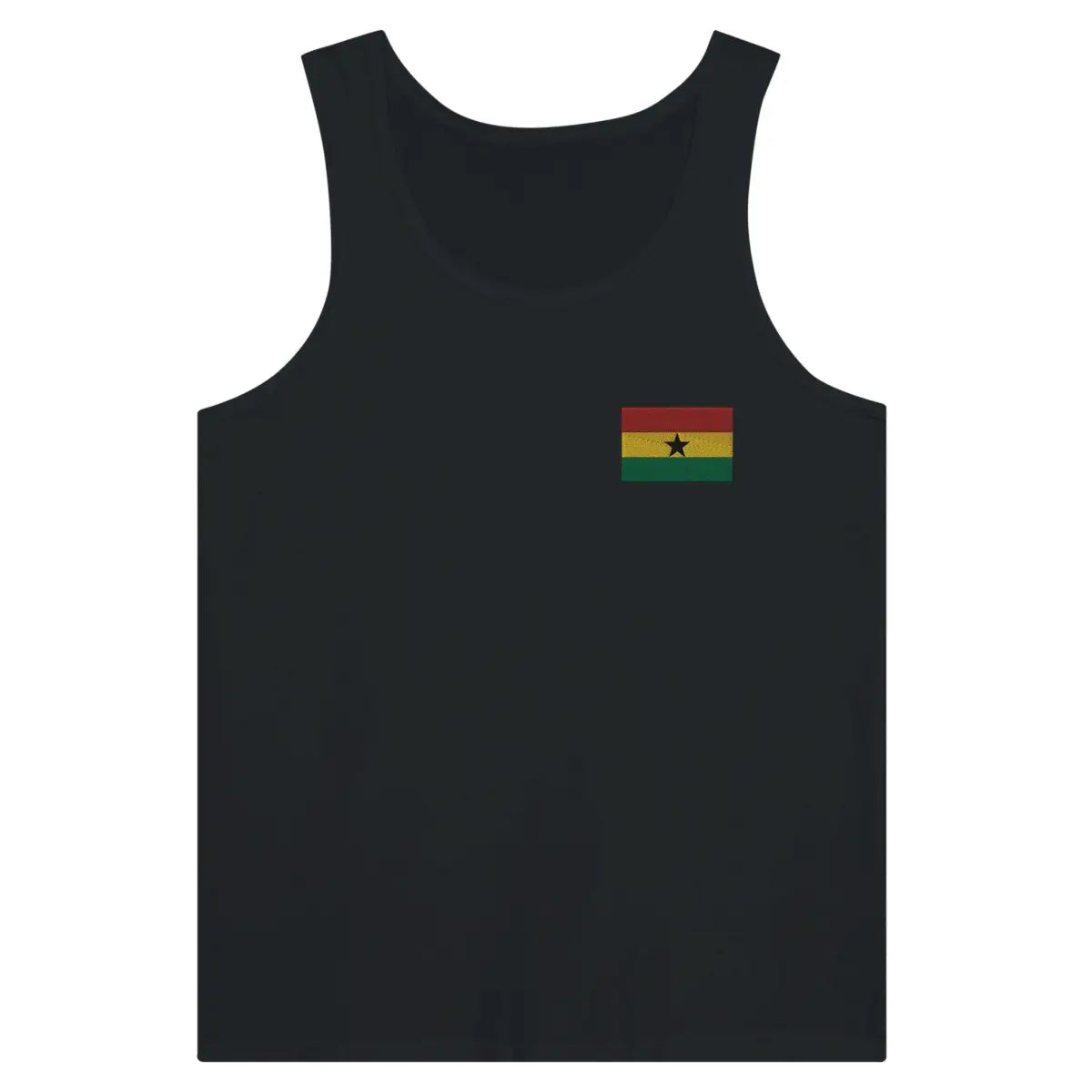 Débardeur Drapeau du Ghana en broderie - Pixelforma 