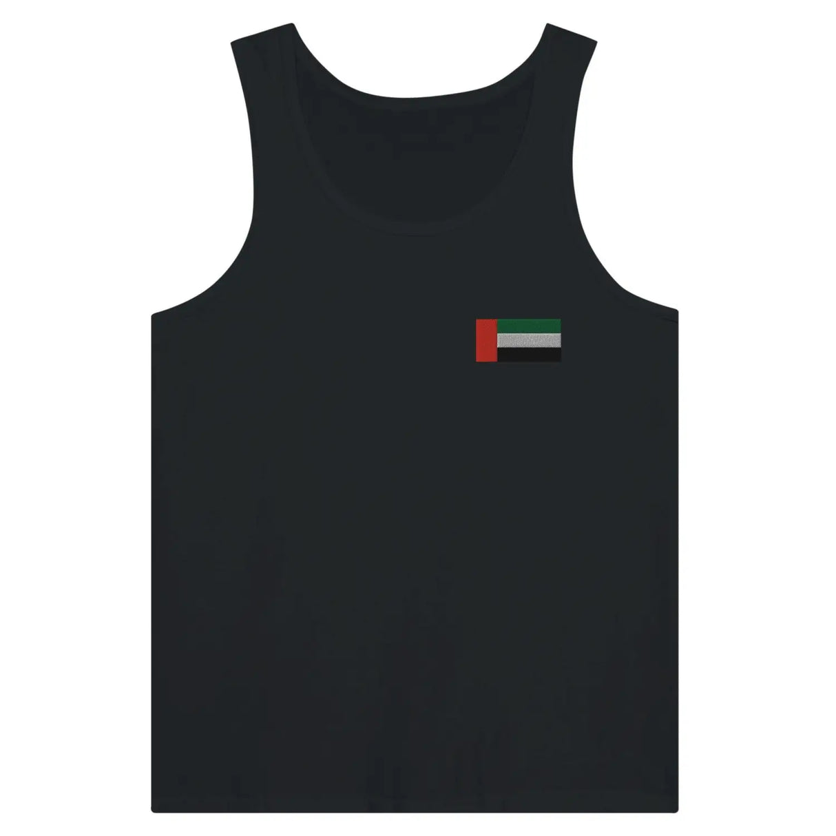 Débardeur drapeau émirats arabes unis en broderie - pixelformaflag
