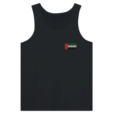 Débardeur drapeau émirats arabes unis en broderie - pixelformaflag