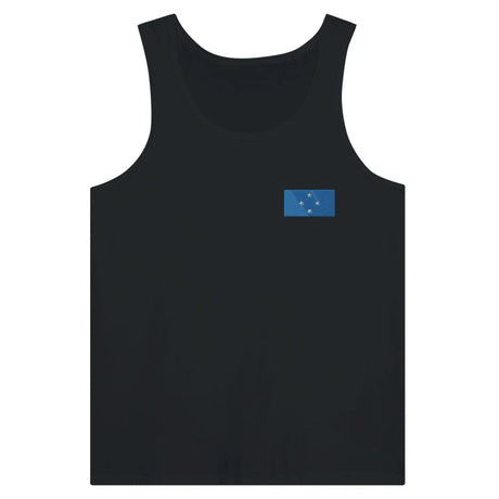 Débardeur drapeau états fédérés de micronésie en broderie - pixelformaflag