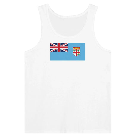 Débardeur drapeau fidji coton peigné tissu léger confortable