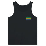 Débardeur drapeau gabon en broderie - pixelformaflag