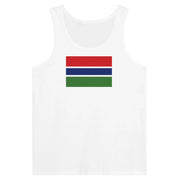 Débardeur drapeau gambie tissu léger aux couleurs vives