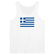 Débardeur drapeau grèce tissu léger excellente respirabilité