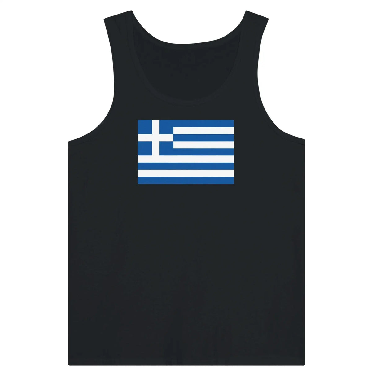 Débardeur drapeau grèce tissu léger excellente respirabilité