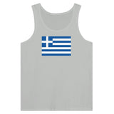 Débardeur drapeau grèce tissu léger excellente respirabilité