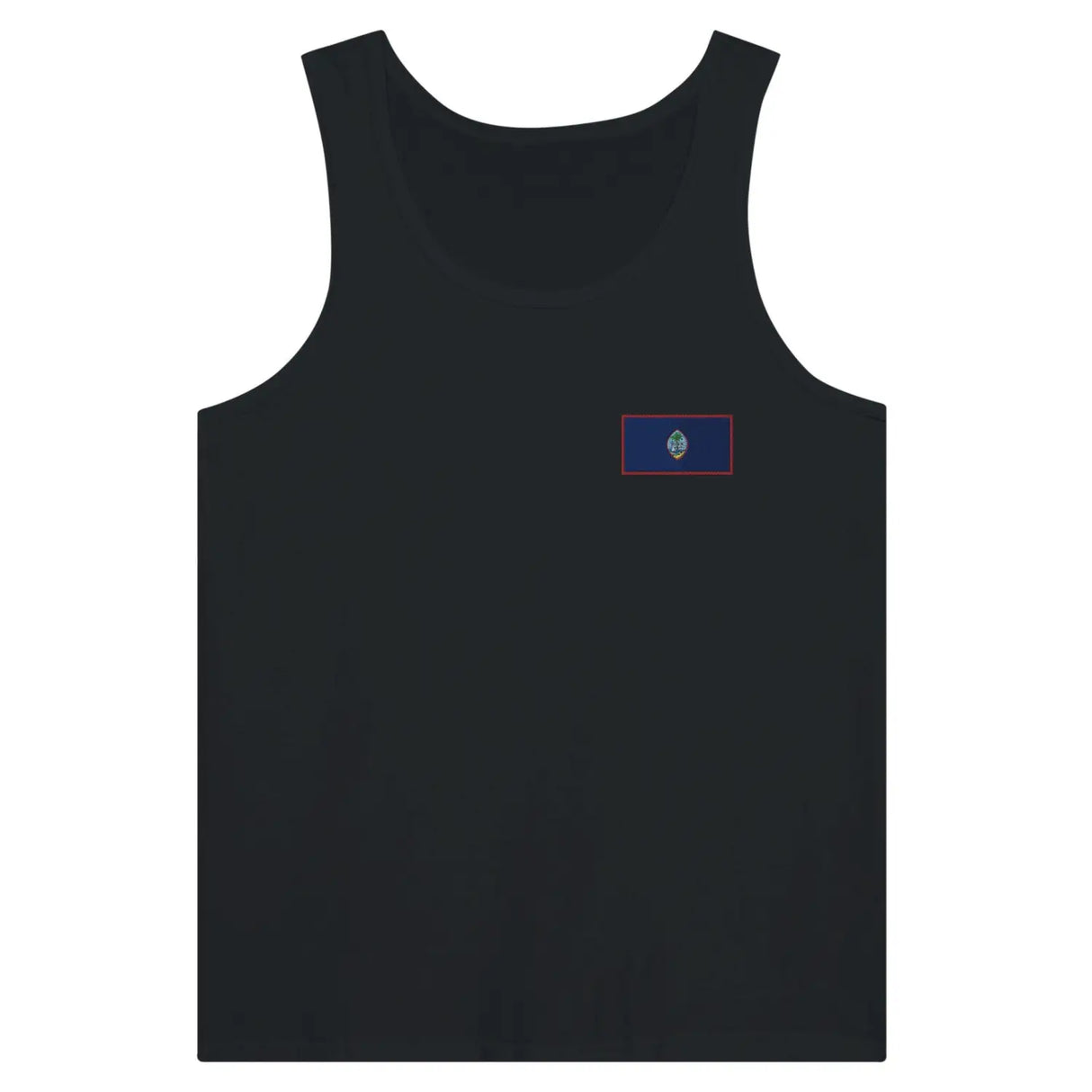 Débardeur drapeau guam en broderie - pixelformaflag