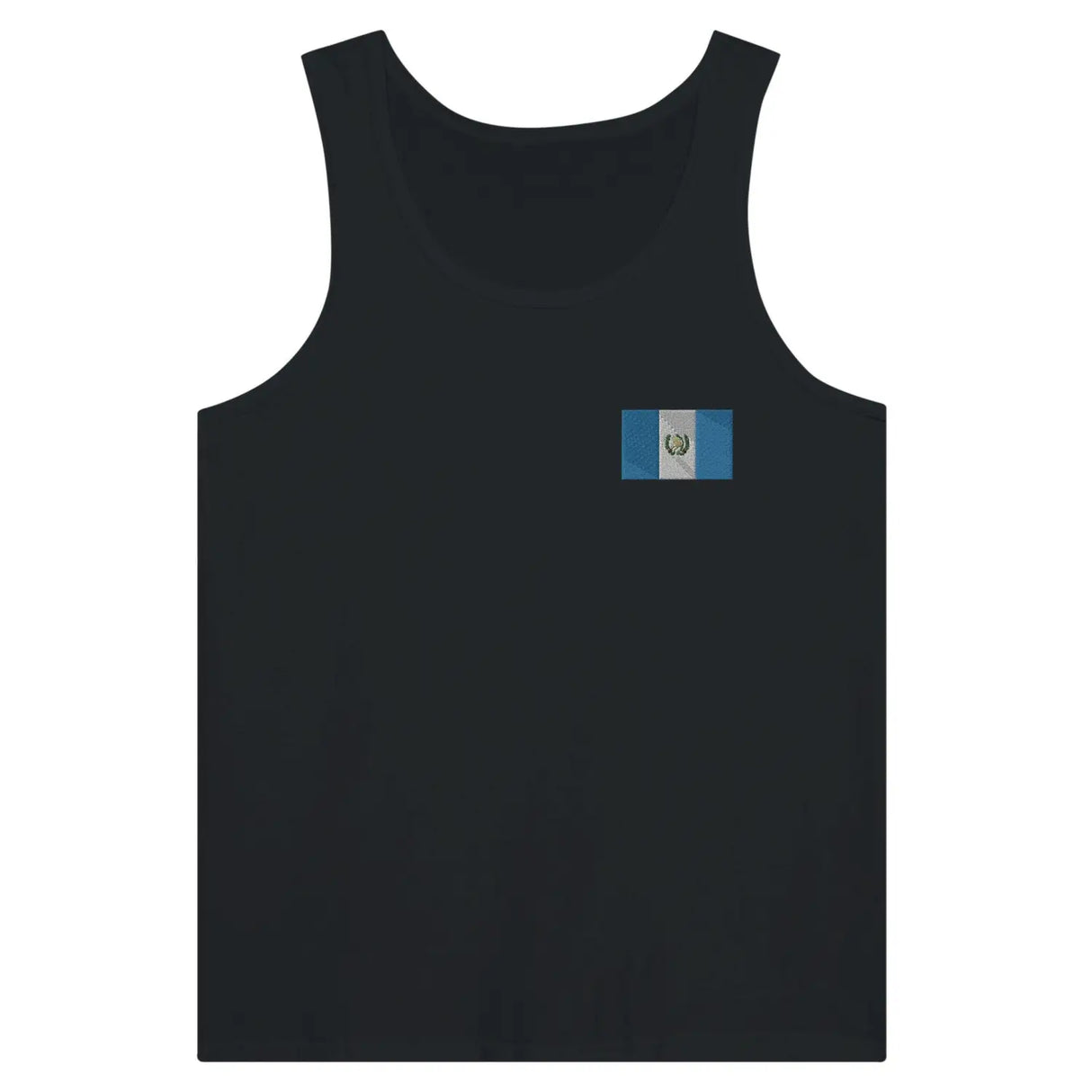 Débardeur drapeau guatemala en broderie - pixelformaflag