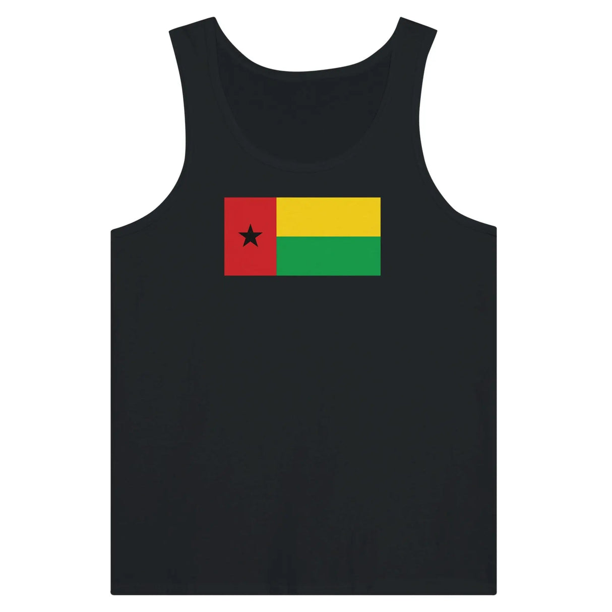 Débardeur drapeau guinée-bissau tissu léger confortable
