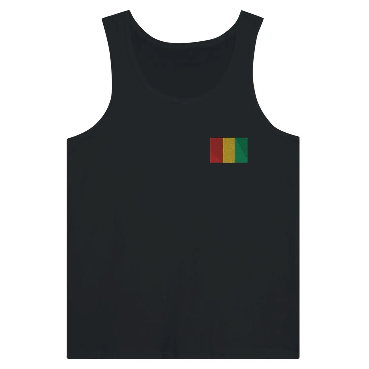 Débardeur drapeau guinée en broderie - pixelformaflag