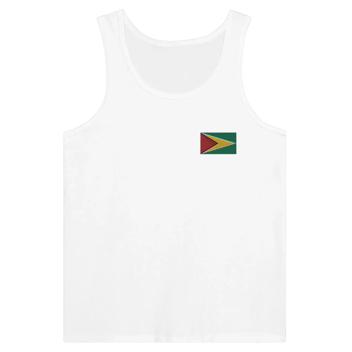 Débardeur drapeau guyana en broderie - pixelformaflag