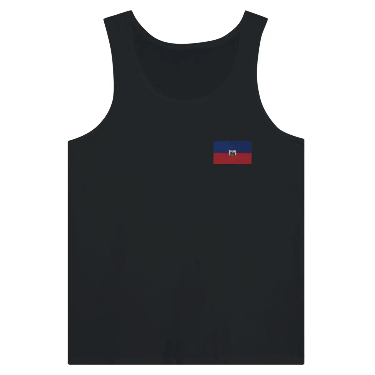 Débardeur drapeau haïti en broderie - pixelformaflag