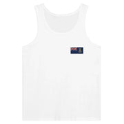 Débardeur drapeau îles caïmans brodé tissu léger
